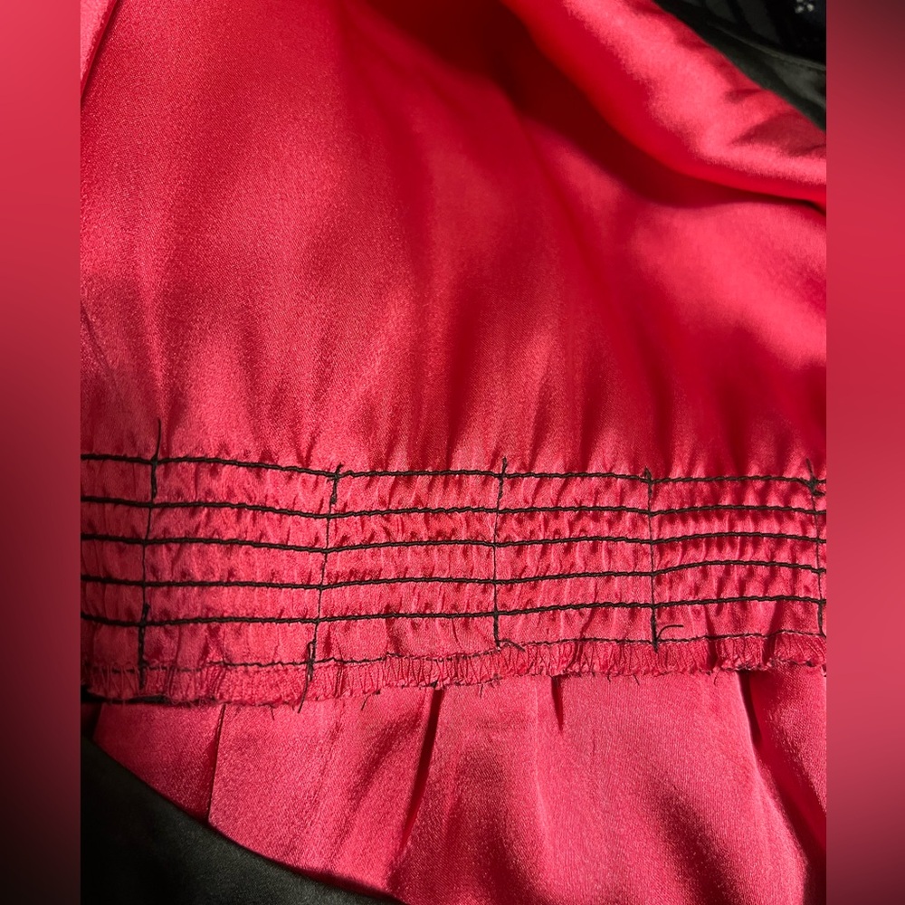 Gretchen Scott Designs Satin Black Dress - Picture 7 of 13